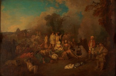 Bivacco da Jean Antoine Watteau
